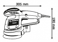 Шлифовальная машина Bosch GEX 125 AC (0.601.372.565)