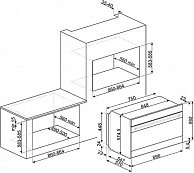 Духовой шкаф Smeg SF9390X1