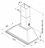 Вытяжка Smeg KTR110XE