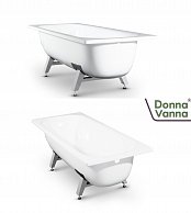 Ванна стальная DONNA VANNA 140x70  c опорной подставкой