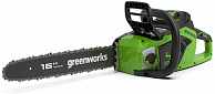 Пилы GreenWorks GD40CS18 (без АКБ) зеленый,черный