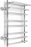 Полотенцесушитель водяной ZorG Platinum Plus  500/800 L500 с полочкой, левый