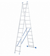 Лестница Сибртех двухсекционная 2х12 ступеней