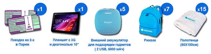 В Париж с Atlantic!