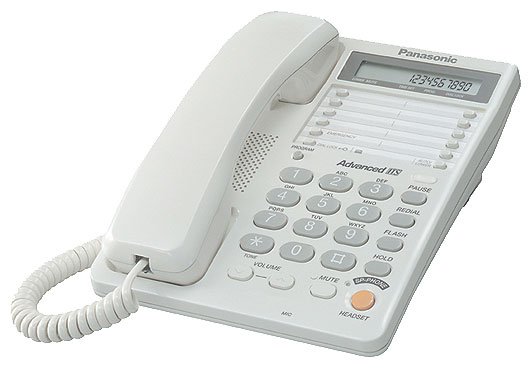 

Проводной телефон Panasonic KX-TS2365 white, KX-TS2365 white