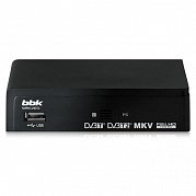 Приемник цифрового ТВ BBK SMP014HDT2 черный