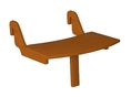 Столик к стулу  Millwood Вырастайка В3  дуб белёный СВ3 5.2
