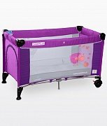 Манеж-кровать Caretero SIMPLO tero-392 фиолетовый