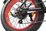 Велогибрид Volteco  BAD DUAL NEW  (черный/красный)