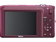 Цифровая фотокамера NIKON Coolpix S3500 розовая