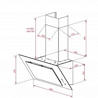 Кухонная вытяжка Teka DVT 98660 TBS  BLACK