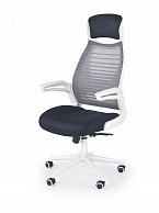 Кресло компьютерное Halmar Franklin (черный/белый/серый)