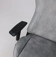 Кресло поворотное  AksHome  TITAN ретро-велюр (серый)