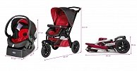 Детская универсальная коляска Chicco Trio Activ3 Kit Car  red berry (340728121)