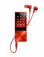 MP3 плеер Sony NW-A25HN  красный