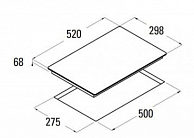 Варочная панель CATA  IB 302 WH