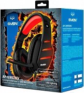 Наушники Sven AP-U997MV black-red красный, черный AP-U997MV black-red