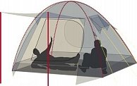 Палатка туристическая Canadian Camper ORIX 2