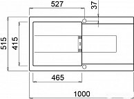 Кухонная мойка  Elleci Smart 480  Ghisa M70