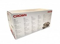 Ленточная шлифовальная машина CROWN CT13311 серый, черничный