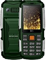 Мобильный телефон  BQ  Tank Power (BQ-2430) (зелёный/серебро)