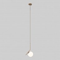 Подвесной светильник Евросвет 50159/1 латунь Frost Long