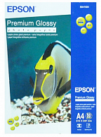Бумага Epson Premium Glossy Photo Paper A4, 50л