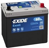 Аккумулятор Exide EXCELL Азия EB604   60Ah .