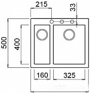 Кухонная мойка  Elleci Quadra 150   Aluminium 79