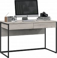 Письменный стол ТриЯ Лофт тип 2 черный/дуб крафт белый