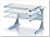 Регулируемый стол-парта  Comf-Pro Harvard Desk  (белый дуб/серый)