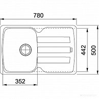 Кухонная мойка Franke 114.0537.775 черный