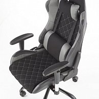 Кресло компьютерное Halmar DRAKE  черный/серый NEW