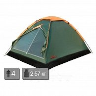 Палатка Totem Summer 4 ver.2 зеленый (TTT-029)