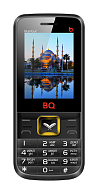 Мобильный телефон BQ 2404 Istanbul Dual-SIM черно-зеленый