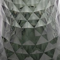 Стул-пуф Bradex Zara серый (131-APC SMOKE02) прозрачный/серый