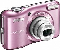 Цифровая фотокамера NIKON Coolpix L28 розовая