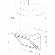 Кухонная вытяжка Teka DLV 68660 112930024 черный