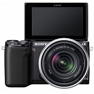 Цифровая фотокамера Sony NEX-5RK Kit 18-55mm черный