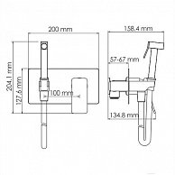 Смеситель Wasserkraft  Aller 10638 хром