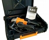 Шлифовальная машина AEG WS 15-125 SXE [4935455120] черный, оранжевый (4935455120)