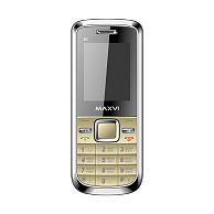 Мобильный телефон  Maxvi M2 DS  Gold