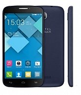 Мобильный телефон Alcatel 7041D One Touch синевато-черный (Pop C7)