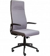 Кресло компьютерное Седия LETO ткань-сетка, серый