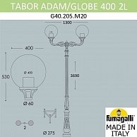 Парковый фонарь Fumagalli Globe 400 G40.205.M20.AYE27