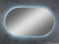 Зеркало Континент Fleur LED 600х1000 ореольная холодная/теплая подсветка и Б/К сенсор