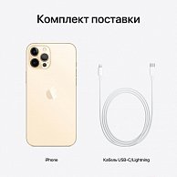 Смартфон Apple iPhone 12 Pro Max 256GB Gold, Grade B, 2BMGDE3, Б/У MGDE3RM/A