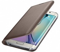 Чехол Samsung EF-WG925PFEGRU (Fl Wall G925 ) for Galaxy S6 Edge golden