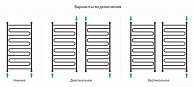 Полотенцесушитель водяной Сунержа Элегия+ 1200х600, с защитой 00-0205-1260