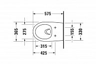 Унитаз подвесной Оскольская керамика Rimless Architec 45720900A1